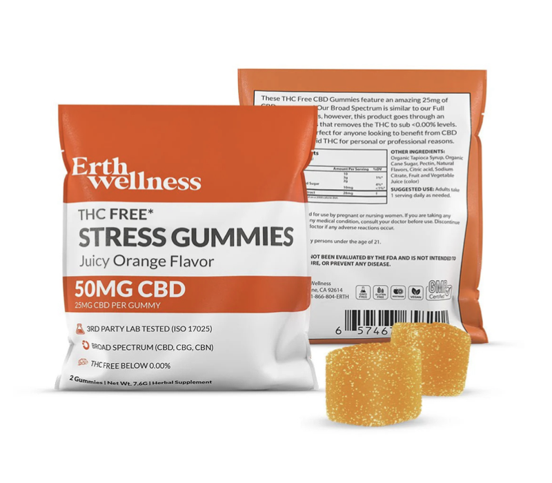 Erth Wellness 2ct Gummies / Juicy Orange